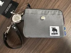 moz グレー コインケース・小銭入れ