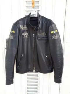 【Von Dutch MOTORS】ダック ライダースジャケット A-3016 Von Dutch MOTORS】ダック ライダースジャケット A-3016