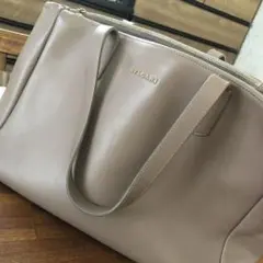 ブルガリ ハンドバック ピンクベージュ