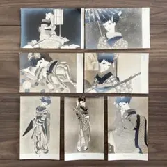 中原淳一 髪の絵本1冊 絵はがき13点 新聞切抜き2点セット(お写真全て)セット 中原淳一 髪の絵本1冊 絵はがき13点 新聞切抜き2点セット(お写真