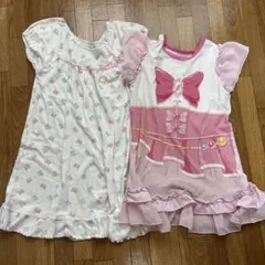 ネグリジェ　パジャマ　ワンピース　スカート　女の子　キッズ　プリキュア　110
