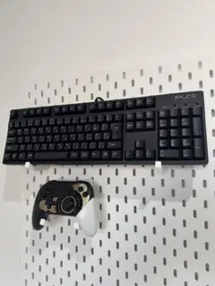IKEAペグボード用フック 4個セットコントローラー/キーボード収納