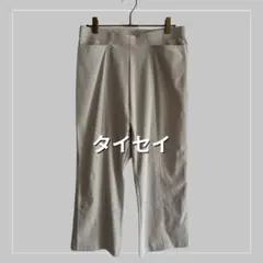 【タイセイ】ストレッチ パンツ 3L ベージュ 大きいサイズ