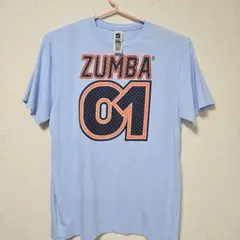 ZUMBA ライトブルー Tシャツ 01