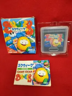 スクウィーク ゲームギア用 箱　取説付き