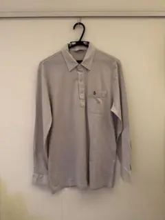 GrandSlam 長袖ポロシャツ グレー　メンズLL