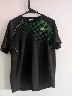 adidas トレーニングウェア メンズ 黒×緑