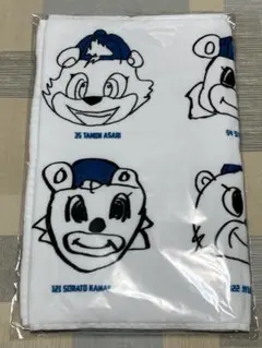 北海道日本ハムファイターズ　ルーキー　カビー・ザ・ベアー　フェイスタオル　鎌スタ