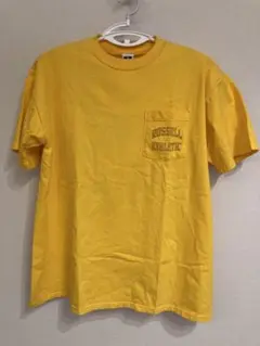 RUSSELL ATHLETIC イエロー Tシャツ Lサイズ　古着　ラッセル