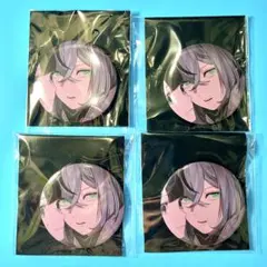 OVER REQUIEMZ オバレク オトスト 缶バッジ モリィ 4点セット