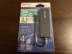 未開封新品　バッファロー USBハブ BSH4U120C1