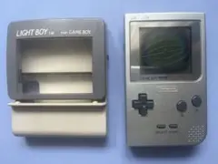 ※ジャンク品※LIGHT BOY & ゲームボーイポケットシルバー本体セット