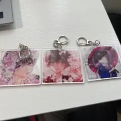 僕らはみんな河合荘 河合律アクリルキーホルダー 3個セット