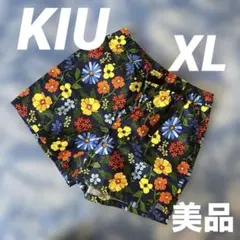 美品　KIU キウ　水陸両用　ハーフパンツ　メンズ XL 総柄　ショートパンツ