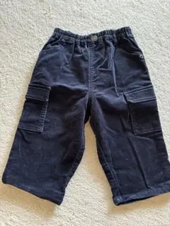 カーゴパンツ（ショートカーゴパンツ）80cm ネイビー
