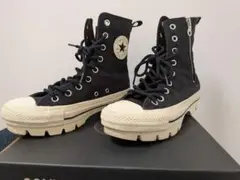 CONVERSE ブラックハイカットスニーカー