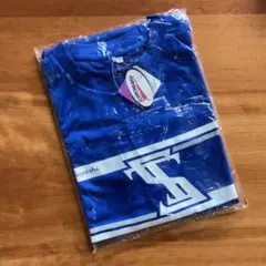 【新品★未開封】新庄剛志 オリジナルデザイン爽快Ｔシャツ／アサヒ本生アクアブルー