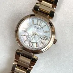 CITIZEN cX クロスシー エコドライブ ソーラー腕時計 レディース