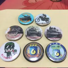 陸上自衛隊　第6師団　缶バッジまとめ売り