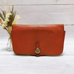 HERMES エルメス ドゴン デュオ GM オレンジ