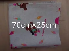 ④アイスクリームとクマの柄生地 70cm×25cm