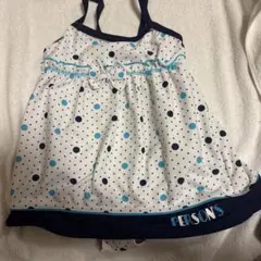 PERSON'S 水玉模様 女の子用水着 100cm-110