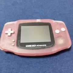 ゲームボーイアドバンス AGB-001 クリアピンク
