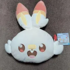 新品 ポケピース 大きい顔型ぬいぐるみポーチ ヒバニー