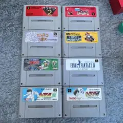 スーパーファミコン ソフト8本セット　動作品