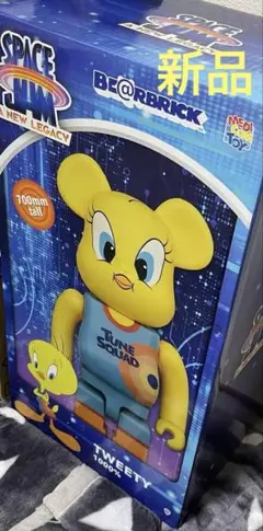 MEDICOM TOY - MEDICOM TOY メディコムトイ ×SPACE JAM TWEETY BE@RBRICK 100%&amp;400% スペースジャム トゥイーティー ベアブリック フィギュア イエロー/ブルー Medicom Space Jam A New Legacy Tweety 100% 400% Bearbrick