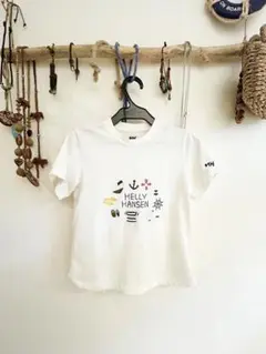 HELLY HANSEN マリンプリント Tシャツ 140cm
