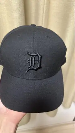 47BRAND キャップ 帽子 タイガース ブラック×ブラック MVP MLB