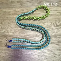 パラコード・ショルダーストラップNo.112 グリーン