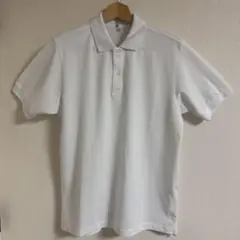 UNIQLO ホワイト ポロシャツ L 薄手