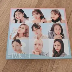 TWICE　#TWICE4 CD 初回限定A盤　シール付き