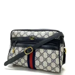 OLD GUCCI PVC インターロッキング ショルダーバッグ 4592