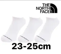 ザノースフェイス　靴下　3足　アンイーブンドライショートソックス23-25cm