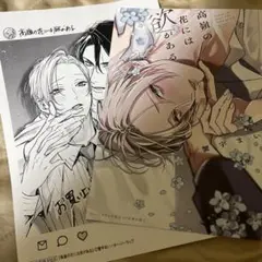 特典のみ　blコミック 高嶺の花には欲がある