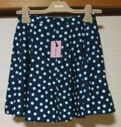 未使用 ミュウミュウ ドット フレアー スカート
