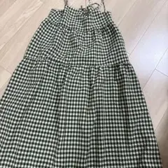 LOWRYSFARM チェックワンピース
