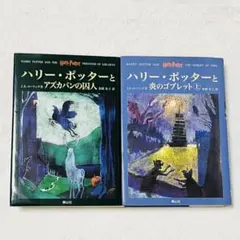 2冊 ハリー・ポッターとアズカバンの囚人•ハリー・ポッターと炎のゴブレット 上