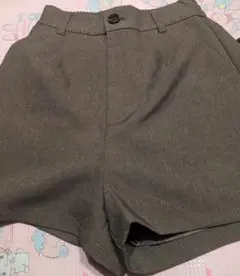 SPIRALGIRL グレー ショートパンツ キュロット 新品タグ付　F