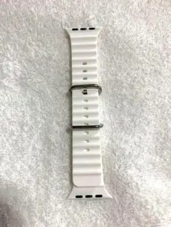 アップルウォッチ コンパチブル バンド 42/44/45/49mm ホワイト
