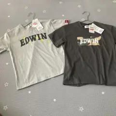 EDWIN Tシャツ 110cm 2枚セット　双子コーデ