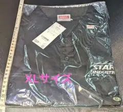 【未開封】MARVEL STAR INDUSTRIES 半袖ワークシャツ 黒