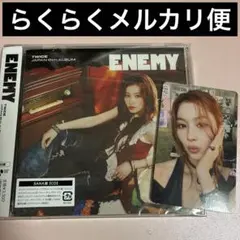 【匿名配送 】TWICE サナ ENEMY SANA盤 ソロ盤 CD トレカ