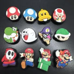 【A71 12点1セットジビッツ】ジビッツ　クロックス　アクセサリー