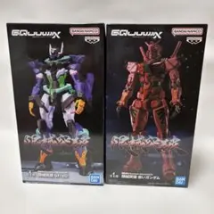 機動戦士ガンダムGQuuuuuuwX ジフレド&赤いガンダムフィギュアセット