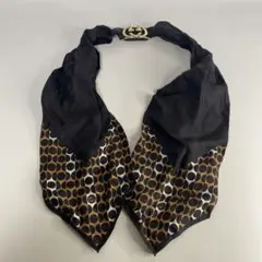GUCCI グッチ スカーフ スカーフリング付き