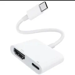 USB Type-C HDMI変換アダプタ 2in1 変換器